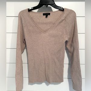 Banana Republic V- neck ribbed sweater.